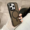 For iPhone 14 Pro Max Heat Dissipation MagSafe Shockproof Phone Case(Black)