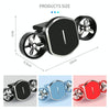 Car Dual-turbo Air Outlet Magnetic Mobile Phone Holder with Aromatherapy (Blue)