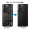 vivo V27 Back Cover Replacement (Black) with Camera Lens
