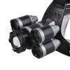 5 LEDs USB Rechargeable Outdoor Long-range Camping Night Fishing Headlight