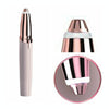 Multifunction Lipstick Eyebrow Trimmer Face Brows Hair Remover Electric Shaver Painless Eye Brow Epilator(Gold)