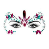 3 PCS  Forehead Green Masquerade Makeup Acrylic Face Sticker