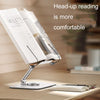 R04 Reading Bookshelf Desktop 360-degree Rotation Multi-function Liftable Tablet Bracket