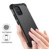 For Samsung Galaxy A71 5G 3 in 1 Shockproof PC + Silicone Protective Case(Black)