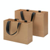 Buff Shopping Kraft Paper Bag Handbag, Size:L