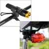 LT-TJ CREE XM-L T6 5-Modes LED Flashlight , 2000 LM Adjustable Focus with Bicycle Tail Light & Mounting Clip