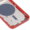 iPhone 13 Back Cover Replacement (Red) with SIM Tray & Lens