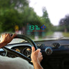 3.5" Car HUD Head-Up Display GPS Speedometer, Compass, Black