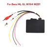 Car Optical Fiber Audio Decoding Conversion Box MOST for Mercedes-Benz W164