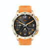 LEMFO AK59 1.43 inch AMLOED Round Screen Silicone Strap Smart Watch(Gold)