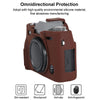 For FUJIFILM X-T30 II Soft Silicone Protective Case(Coffee)