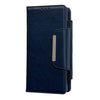 For Samsung Galaxy S25 Ultra 5G Multifunctional 7-Card Wallet Leather Phone Case(Royal Blue)