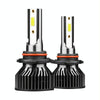 F2 9006 / HB4 2 PCS DC9-36V / 25W / 6000K / 2500LM IP68 Waterproof Car LED Headlight(Cold White Light)