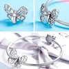S925 Butterfly Series DIY Bracelet Pearl Accessories, Style: BSC062