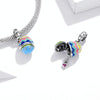 S925 Sterling Silver Lucky Egg Pendant DIY Bracelet Necklace Accessories