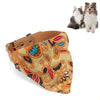 Cotton Pet Bib & Headband, Khaki, M (Dog/Cat)
