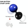 4.1x4.1x7.3cm Car Push Start Button Rocker(Red)