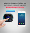 T24FM Transmitter Quick Charge Voice Navigation Car Hands-free Phone Bluetooth MP3 Player Black