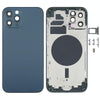 iPhone 12 Pro Back Cover, SIM Tray & Buttons (Blue)