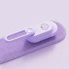 Electric Pet Grooming Brush with Spray - Purple