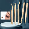 Eyelash Clip Eyelash Tweezers High Precision Eyelash Extension Tool(Golden Feather Clip)