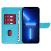 For Samsung Galaxy S25 Ultra 5G Calf Texture Buckle Flip Leather Phone Case(Light Blue)