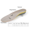 XD-640 Arch Sports Insoles Men and Women Shock Absorption Sweat Insoles Basketball Running Orthopedic Insoles, Size: L(41-45)