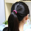 20pcs / Pack Girls Kids Rubber Bands Ponytail Holder Elastic Hair Bands(Korea Pink)