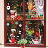 SKJD2311 Christmas Decorations Shop Window Kindergarten Layout Static Electricity Stickers