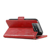 For Asus Zenfone 8 Flip CaseNeo Business Splicing Dual Magnetic Buckle Horizontal Flip PU Leather Case with Holder & Card Slots & Wallet(Red)