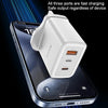 Yesido YC89 65W Type-C, USB, 8 Pin Reverse GaN Fast Charger with Type-C to 8 Pin Cable(UK Plug)