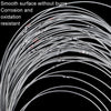 50m Steel Wire Measuring Rope With Scale Marking Pull Ring Deep Well Rope