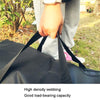 3 In 1 Outdoor Camp Sports Bag Riding Bag Equipment Camel Bag Casual Outdoor Bicycle Bag, Size: M 100L(Black)