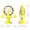 Interactive Dog & Cat Treat Puzzle Toy - Yellow