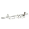 Car Modification Accessories Aluminum Alloy 4500 Series Cable Base Throttle Bracket Throttle Valve Cable(Silver)
