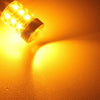 2 PCS 1156/BA15S/BAU15S 10W 1000LM 6000K White + Yellow Light DRL&Turn Light with 20 SMD-5730-LED LampsDC 12-24V