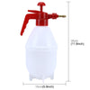 KANEED 1.5L Corrosion-Resistant Hand-pressure Hand Pump Pressure Sprayer Water Bottle for Washing Car And Gardening(White)