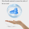 Anti-Noise Sleep Earplugs Silicone Soundproof Earplugs Industrial Noise Cancelling Silent Earplugs(White)