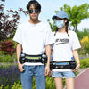 TANLUHU Outdoor Sports Running Waist Pack Cross-Country Marathon Stretchy Cell Phone Bag With Water Bottle(Black)