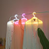 HS-20002 LED Coat Hanger Neon Light Room Decoration Lantern Holiday Light(Warm Light)