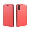 For Wiko view 4/ 4 lite R64 Texture Single Vertical Flip Leather Protective Case with Card Slots & Photo Frame(Red)