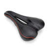 PROMEND SD-565 Hollow Breathable Silicone Bicycle Saddle (Black Red)