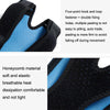 2pcs Blue Summer Pressurized Shock-absorbing Patella Belt Wear-resistant Silicone Outdoor Cycling Basketball Protective Gear