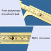 Portable Mini Brass Sliding 100mm Gauge Vernier Bead Jewelry Measuring Caliper