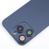 iPhone 15 Pro Back Cover with Camera Lens Cover, MagSafe, Blue