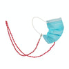 Drop Style Faceted Crystal Mask Lanyard Necklace Chain Glasses Chain(Wine Red)