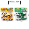 4 PCS / Set Children Educational DIY Nut detachable Inertia Car Model Education Toy(Engineering Vehicle)