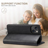 For Samsung Galaxy S25+ 5G Suteni Calf Texture Horizontal Flip Leather Phone Case(Black)