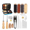 ER109 28 In 1 Handmade Leather DIY Tool Set Sewing Craft Tool Set