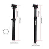 ZOOM Bicycle Wire-Controlled Hydraulic Lift Seat Tube Mountain Bike Seatpost, Size:30.9mm, Specification:400mm Internal Routing